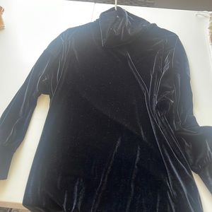 Velvet Turtleneck dress